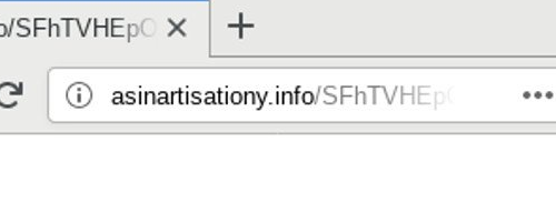 How to remove Asinartisationy.info