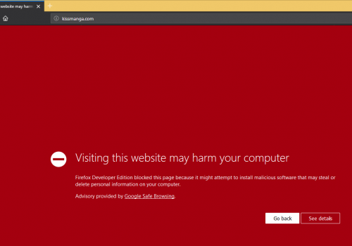 Eliminar Kissmanga malware