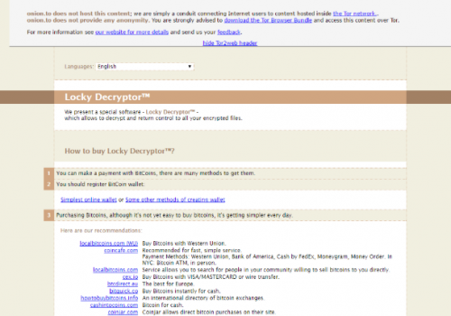 Eliminar Lucky ransomware virus