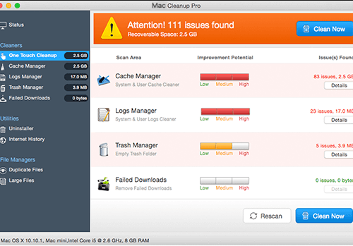 Remove Mac Cleanup Pro
