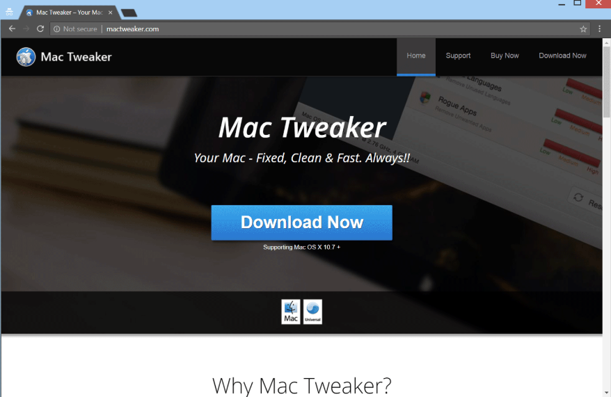 Mac Tweaker PUP