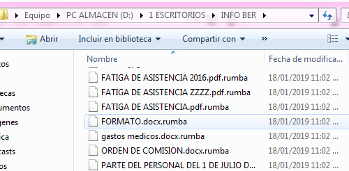 Eliminar .Rumba Virus