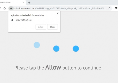 Spirationsstrated.club – How to remove?