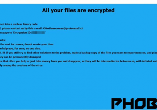 Eliminar .phobos virus