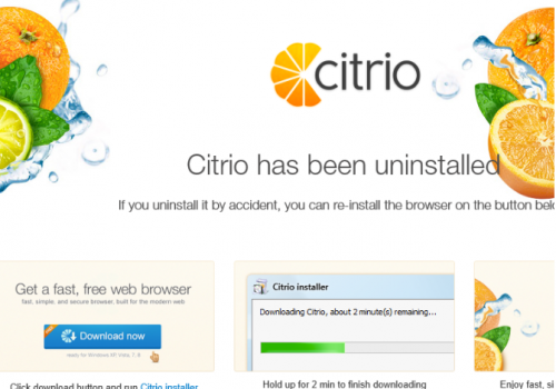 Remove Citrio Browser Adware