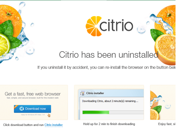 Citrio Browser Adware