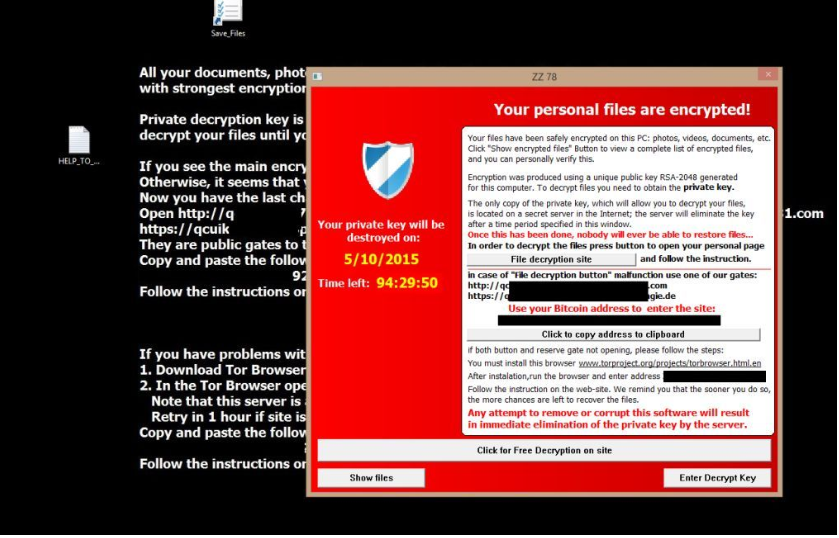 Remove ransomware and recover your files