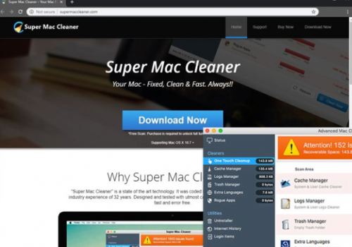 Super Mac Cleaner Removal
