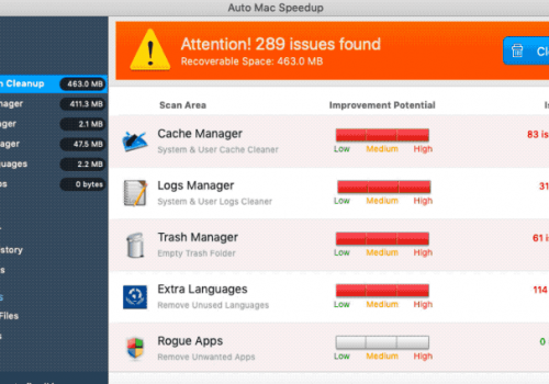 Remove Auto Mac Speedup MAC Virus