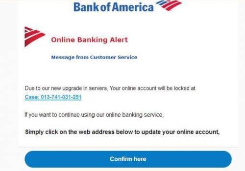 Remove Confirm Bank Account Email Virus
