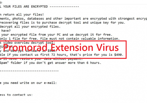 Promorad2 eliminación-¿cómo desbloquear archivos?