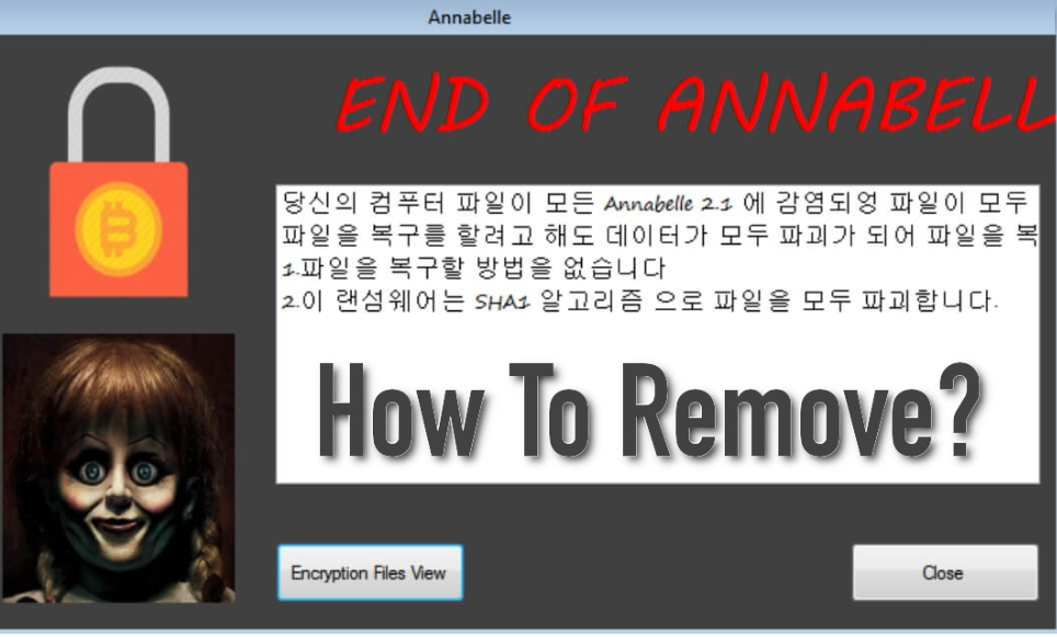 Remove Annabelle 2.1