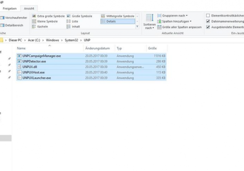 Remove UNP Campaign Manager