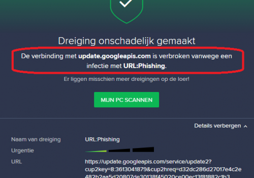 Remove Update.googleapis.com – googleapis Removal