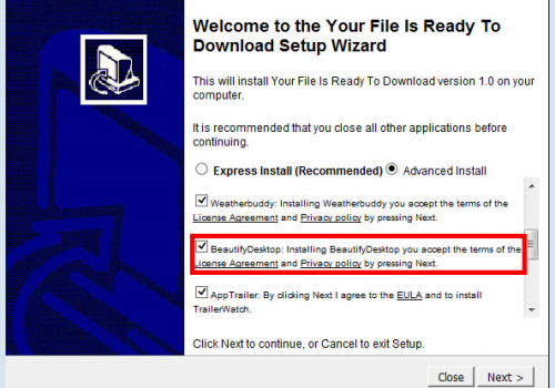 Remove BWplayer Adware