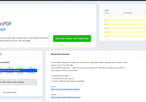 Remove ConvertoPDF Virus
