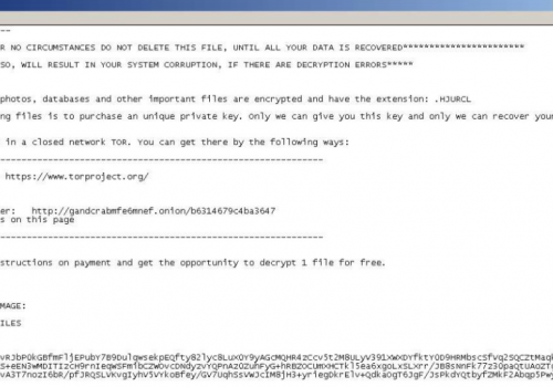 EliminarGandcrab 5.3 ransomware virus