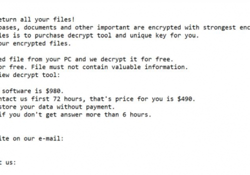 Quitar Grovat ransomware