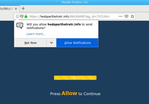Hedsparthetretr.info – How to remove?