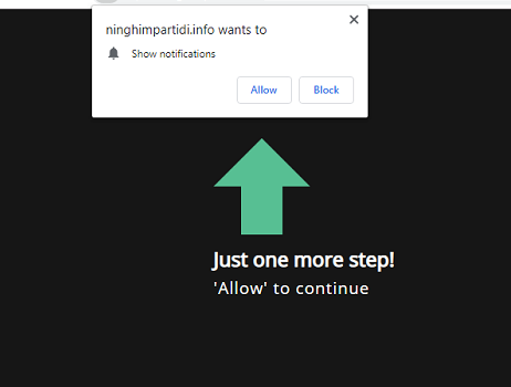 Remove Ninghimpartidi.info Adware