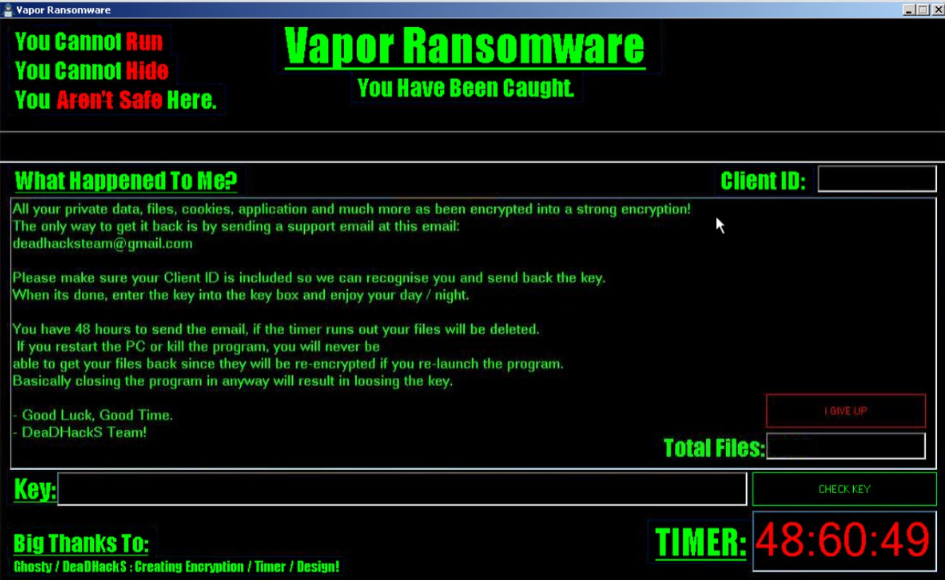 Ransomware STOP