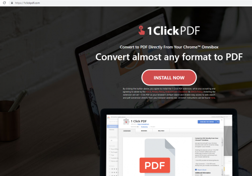 Remove 1ClickPDF from Mac