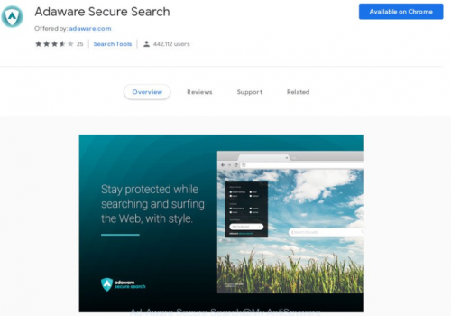How to remove Adaware secure search