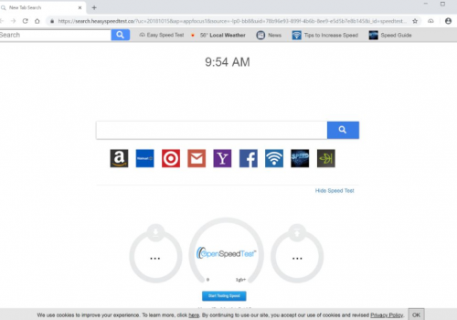 Remove Easy Speed Test App Browser Hijacker