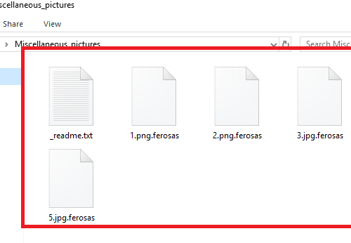 Eliminar.Ferosas ransomware virus