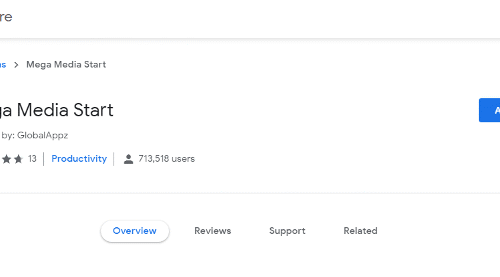 Remove Mega Media Start Browser Hijacker