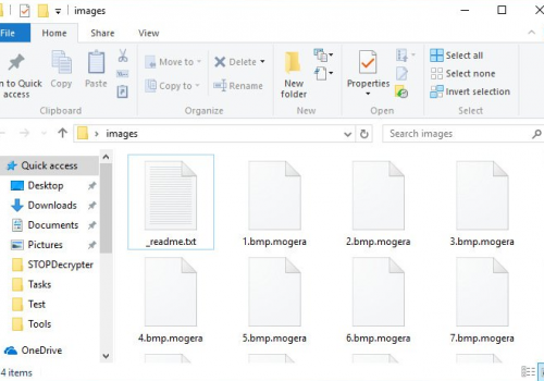 EliminarMogera Ransomware