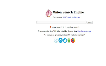 Onion search engine