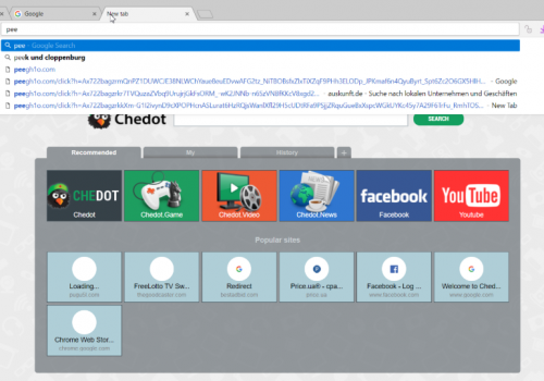 How to remove Peegh1o.com Redirect
