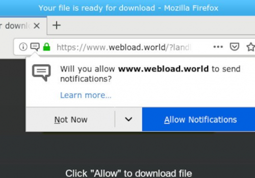 Remove Webload.world Pop-up Virus