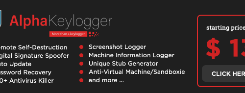 Alpha KeyLogger – How to remove?
