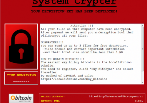 Eliminar Cratful ransomware
