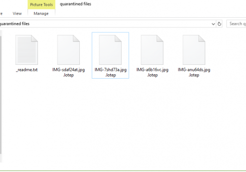 Cómo quitar .Lotep ransomware