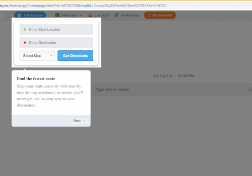 Remove Map My Journey