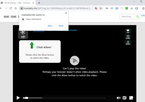 Remove Markably.info Push Notifications