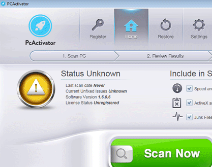 PCActivator Unwanted Application