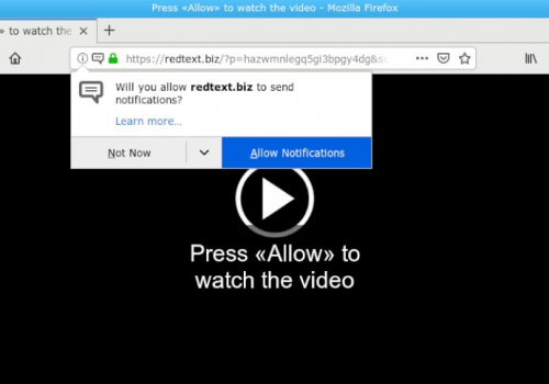 Remove redtext.biz from Chrome, Firefox and Microsoft Edge