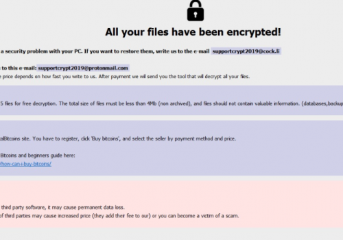 Eliminar Adame ransomware