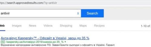 Approvedresults.com – How to remove from Chrome, Firefox and IE