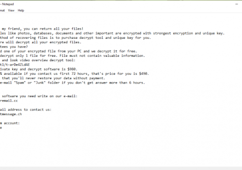 Eliminar .Berosuce virus
