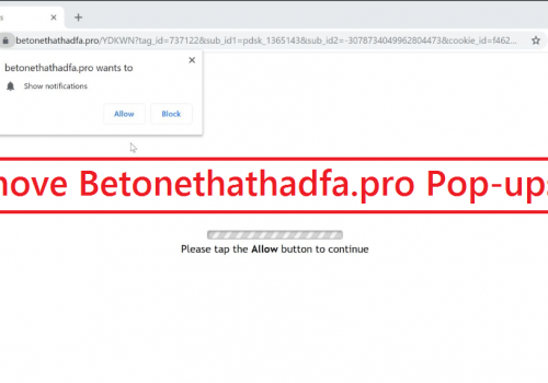 Remove Betonethathadfa.pro Pop-ups