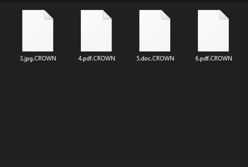 Eliminar .CROWN file virus