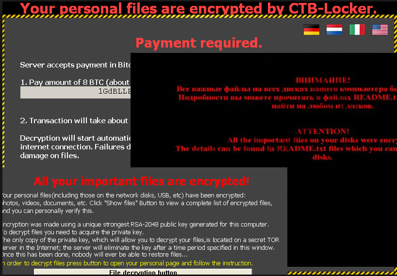 CTB Locker virus