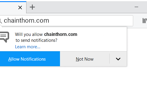 Remove Chainthorn.com virus