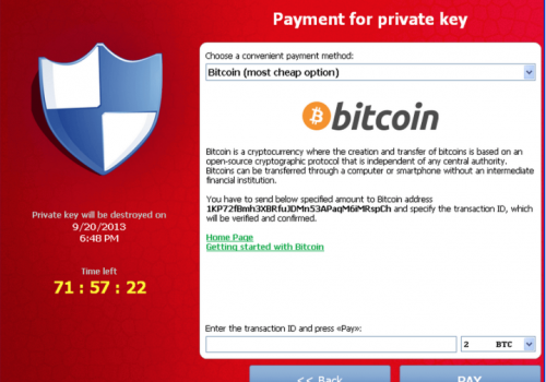 Cómo quitar CryptoLocker