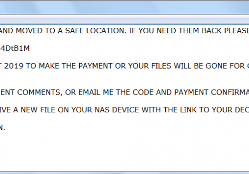 Eliminar DecryptIomega Ransomware